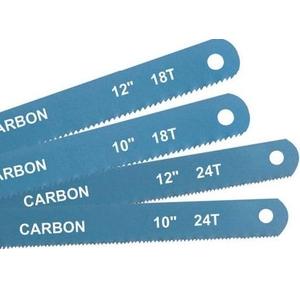 Taparia Hacksaw Blade Carbon Steel All Hard 18 TPI, Std. Pkg. 100 HBHC 1218 (Pack of 10 Pcs)
