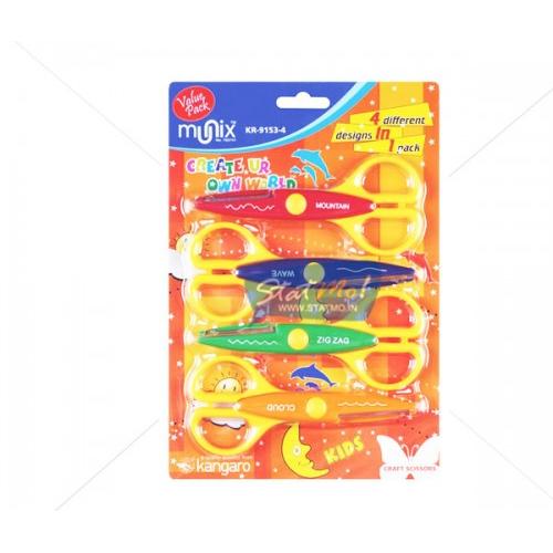 Kangaro Craft Scissor Set KR-9153/4 138mm