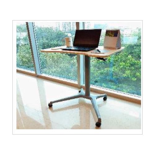 Ebco Worksmart Lift Single Leg Gas Lift with Table Top Centre Pole, SLSL2-GTT-CP