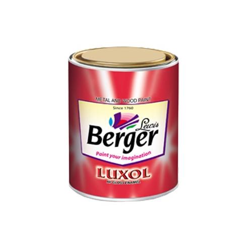 Berger Luxol High Gloss Enamel Paint 4 Ltr Black