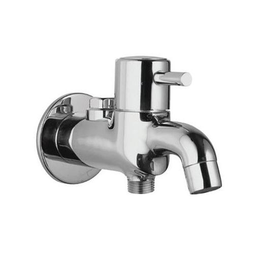 Jaquar 2-Way Bib Cock Faucet with Wall Flange, FLR-CHR-5041N