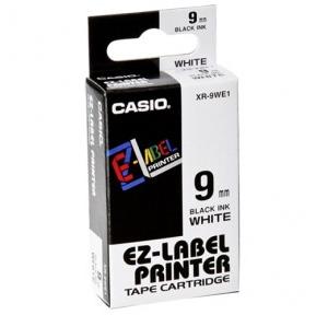 Casio 9mm x 8mtr Label Printer Tape, XR-9WE