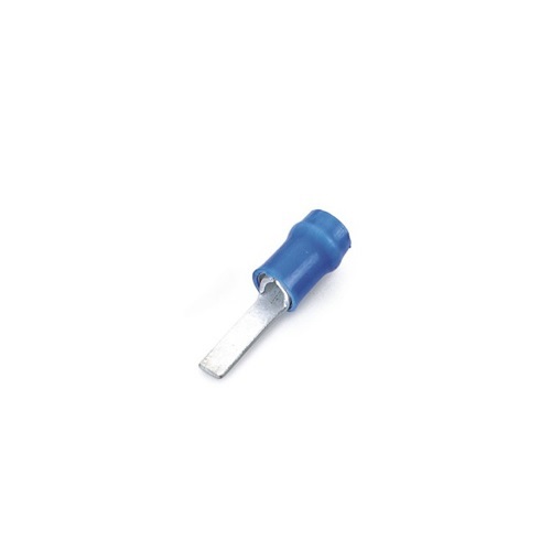 Flat Type Blue Lugs, 4-6 Sq mm (Pack of 100 Pcs)