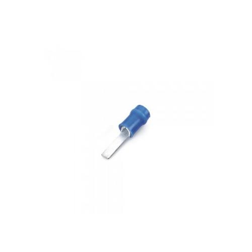 Flat Type Blue Lugs, 2.5 Sq mm (Pack of 100 Pcs)