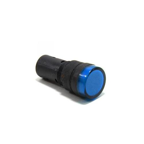 Panel Mount LED Indicator Round, 240V AC (Blue)