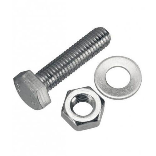 Stainless Steel 16mm Nut Bolt With 2 Inch Washer