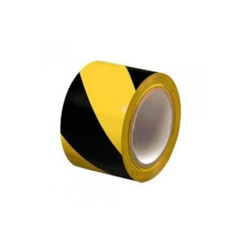 Zebra Floor Marking Tape 3 Inch L 23 Mtr +/- 2 Mtr