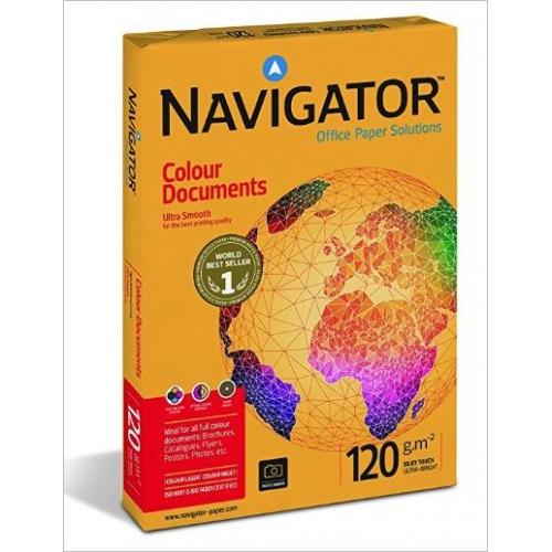 Navigator A4 120 GSM Document Paper, 250 Sheets