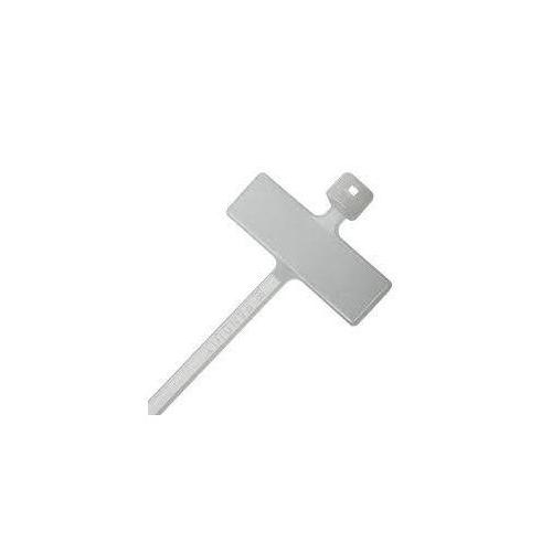 KSS 100 mm Cable Tie Marker I.D Tie 100mm With Write On Tab Label Tag Wire Wiring (Pack of 100)