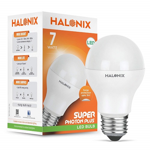Halonix 9W E-27 Base Warm White LED Bulb