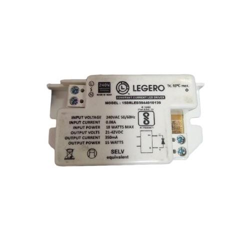 Legero LED Driver, 15W, 350mA, 240V, 15DRLED3944010139