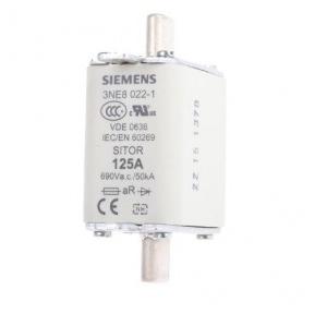 Siemens SITOR Semiconductor Fuses 3NE80221, 125 A (Pack of 3 Pcs)