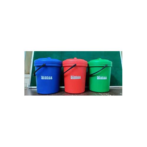 Sintex Dustbin GBVF 05-01 With Moveable Cap, 16x12x25 Inch Plastic 50 Ltr