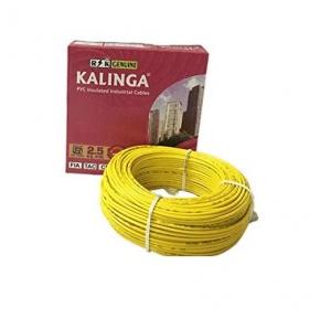 Kalinga 2.5 Sqmm Single Core FR PVC Insulated Unsheathed Industrial Cable, 90 mtr