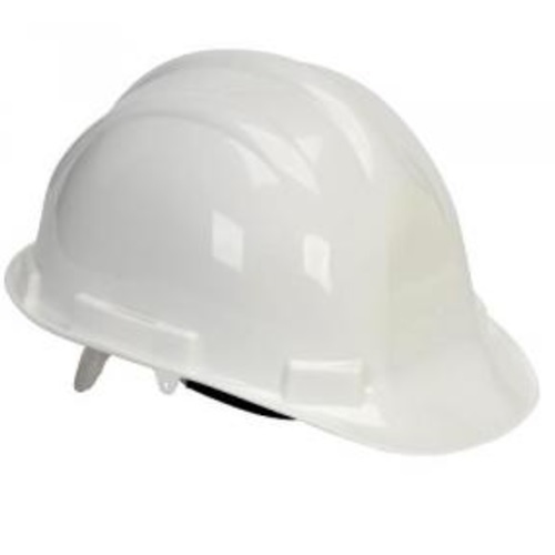 Safari White Safety Helmet