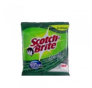 3M Scotch Brite Scrub Pad, 10x15 cm (Pack of 4)