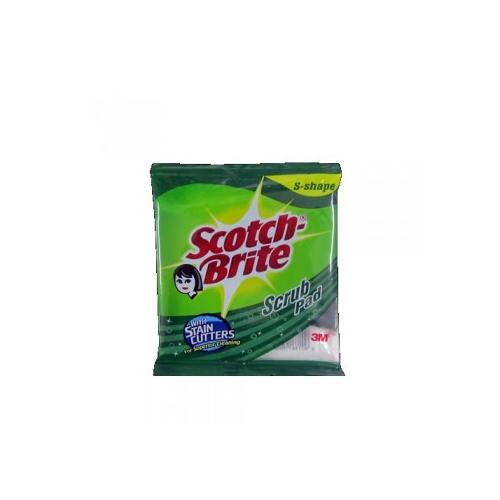 3M Scotch Brite Scrub Pad, 10x15 cm (Pack of 4)