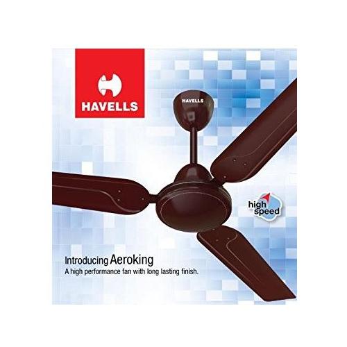 Havells 1200 mm Brown High Speed Ceiling Fan, Aeroking 50