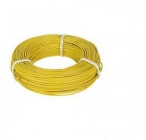 HPL 1 Sq mm Yellow PVC Insulated Single Core Unsheathed Industrial Cables, (200 Mtr)