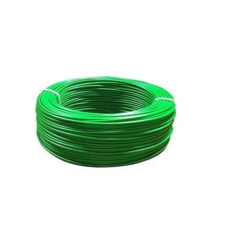 HPL 1 Sq mm Green PVC Insulated Single Core Unsheathed Industrial Cables, (200 Mtr)