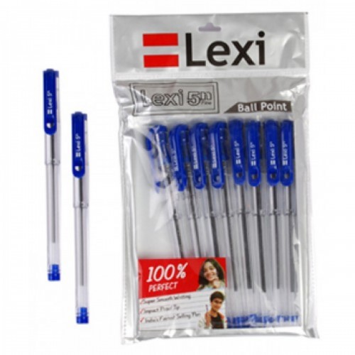 Lexi Blue Ball Point Pen (Pack of 10)
