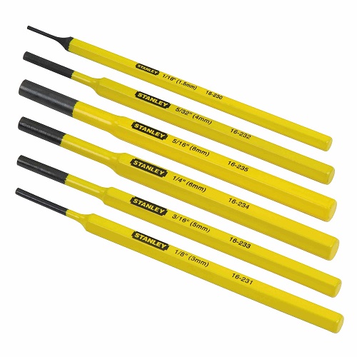 Stanley 6 Pcs Punch Kit, 16-226