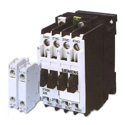 Siemens Sicont Plus Contactor Relays With DC Coil 3TH3022-0B, 230 V