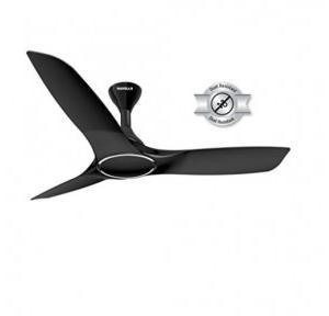 Havells 1250 mm Stealth Air 4 Blades Metallic Black Ceiling Fan