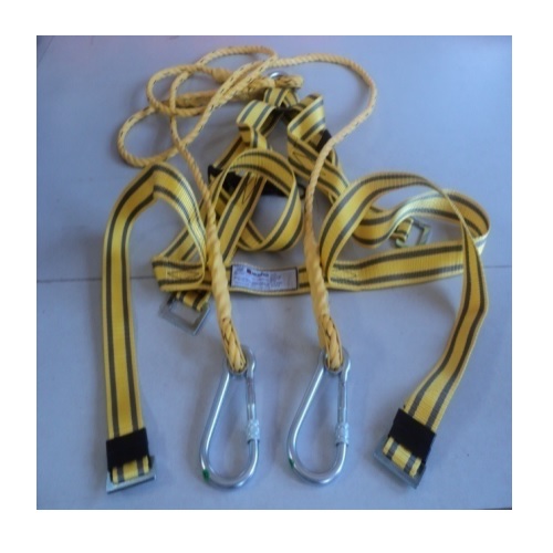 Heapro Safety Harness Double Lanyard 1.8 Mtr With Eye Hook YSL0061