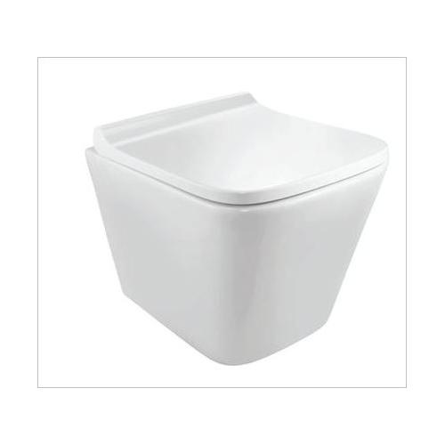 Jaquar Rimless Wall Hung Wc With Uf Slim Seat, ARS-WHT-39953BI