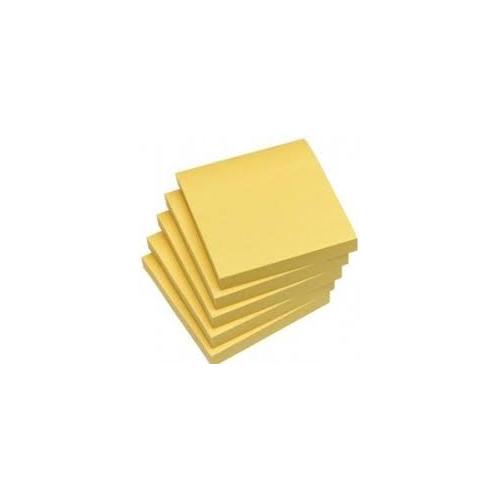 Desmat Sticky Yellow Note Pad, 1x3 Inch (100 Sheets)