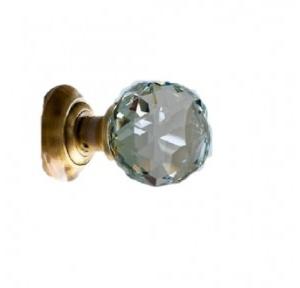 Dorset Crystal Knob Door Pull Handle 50 mm, CK 40 NI