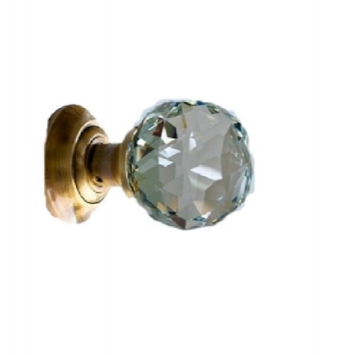 Dorset Crystal Knob Door Pull Handle 50 mm, CK 40 SS