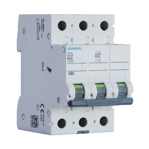 Siemens Betagard 40A 3P MCB, 5SL63406RC (Pack of 4 Pcs)