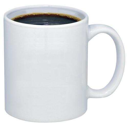 Oasis Ceramic White Coffee Mug, 200ml