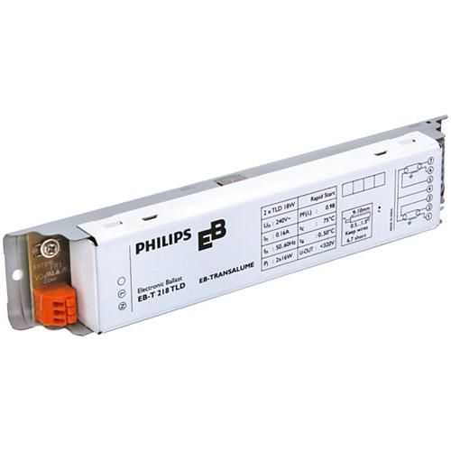 Philips 2x18W Electronic Ballast, EB-T 218 TLD