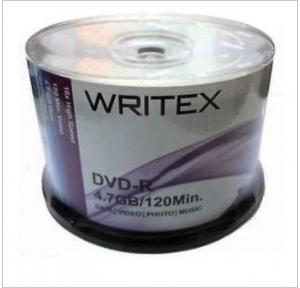 Writex DVD-R 4.7 GB (Pack of 50 Pcs)