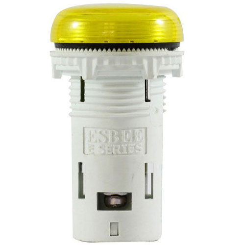 L&T Esbee Yellow LED Indicator, 22.5 mm