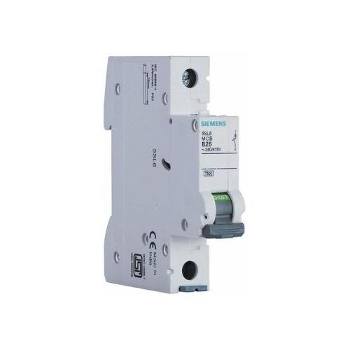 Siemens Betagard 63A 1P C-Curve AC MCB (7.5kA), 5SL61637RC