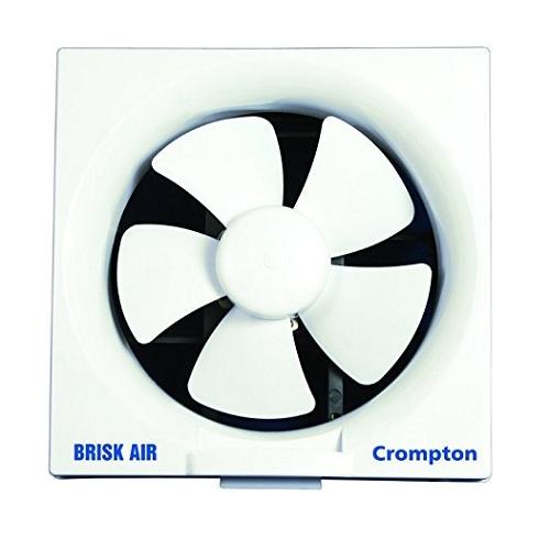 Crompton Brisk Air 250 mm Exhaust Fan (Black)