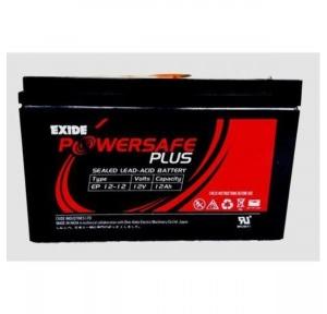 Exide Powersafe Plus SMF Battery EP12-12 12V 12Ah