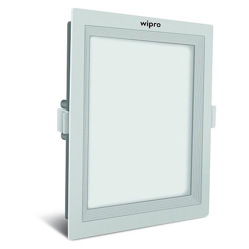 Wipro Garnet Wave Slim 15W Square Panel Light, D721560 (Cool Daylight)