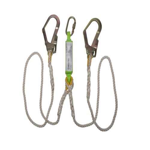 Heapro PP Rope Forked Lanyard, Length: 1.8 m, HI-702 PP-KE-D