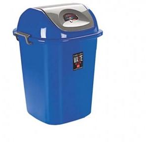 Cello Esquire Dustbin Blue Color Plastic 80 Ltr