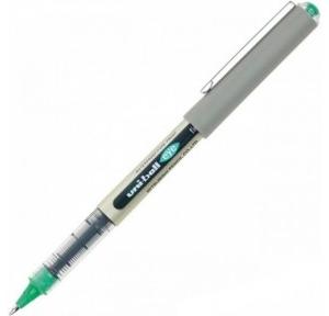 Uniball Eye Fine Roller Pen, Stainless Steel Tip, 0.7mm, Green UB 157