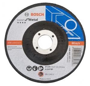 Bosch Grinding Wheel AG5, 125 x 6.8 x 22.23 mm, Grade: A 24 P BF, 227