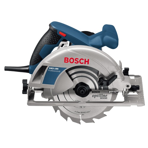 Bosch GKS 190 Circular Saw, 184 mm, 1400 W, 5500 rpm, 06016230F1