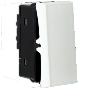 Crabtree Amare White One Way Switch 10AX, ACNSXXW101