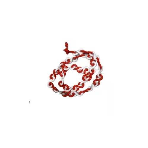 Bellstone PVC Traffic Safety Chain With Hook, 10 Mtr