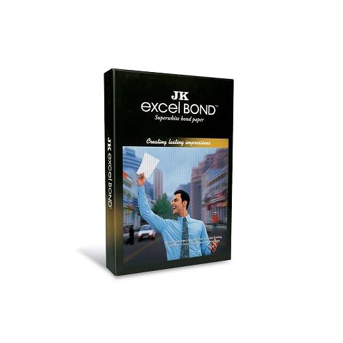 JK Excel Bond Paper, A4 Size, 100 GSM (Pack of 500 Sheets)